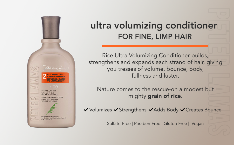 Rice Volumizing Conditioner | Peter Lamas
