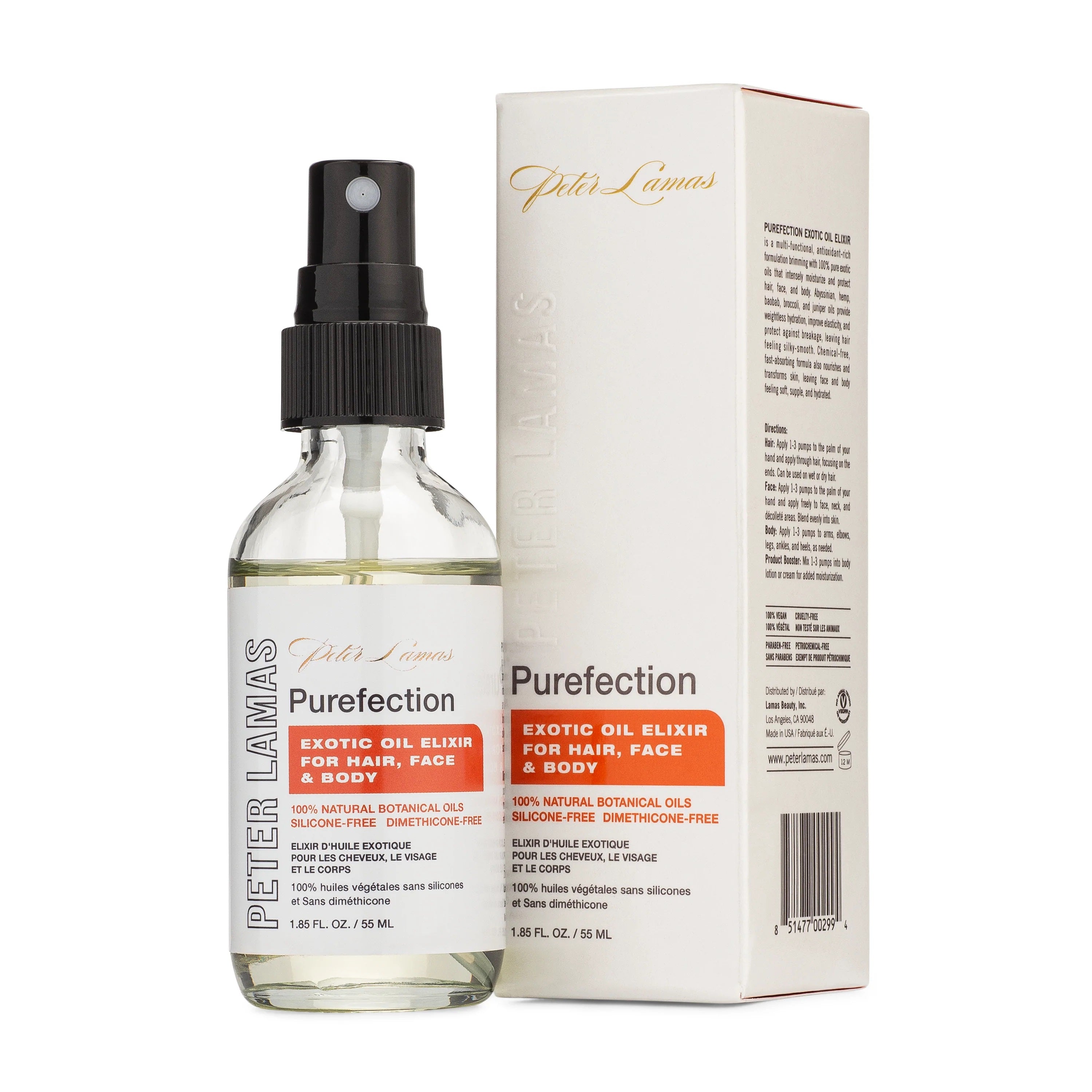 Purefection Exotic Oil Elixir For Hair, Scalp, Face & Body | Peter Lamas